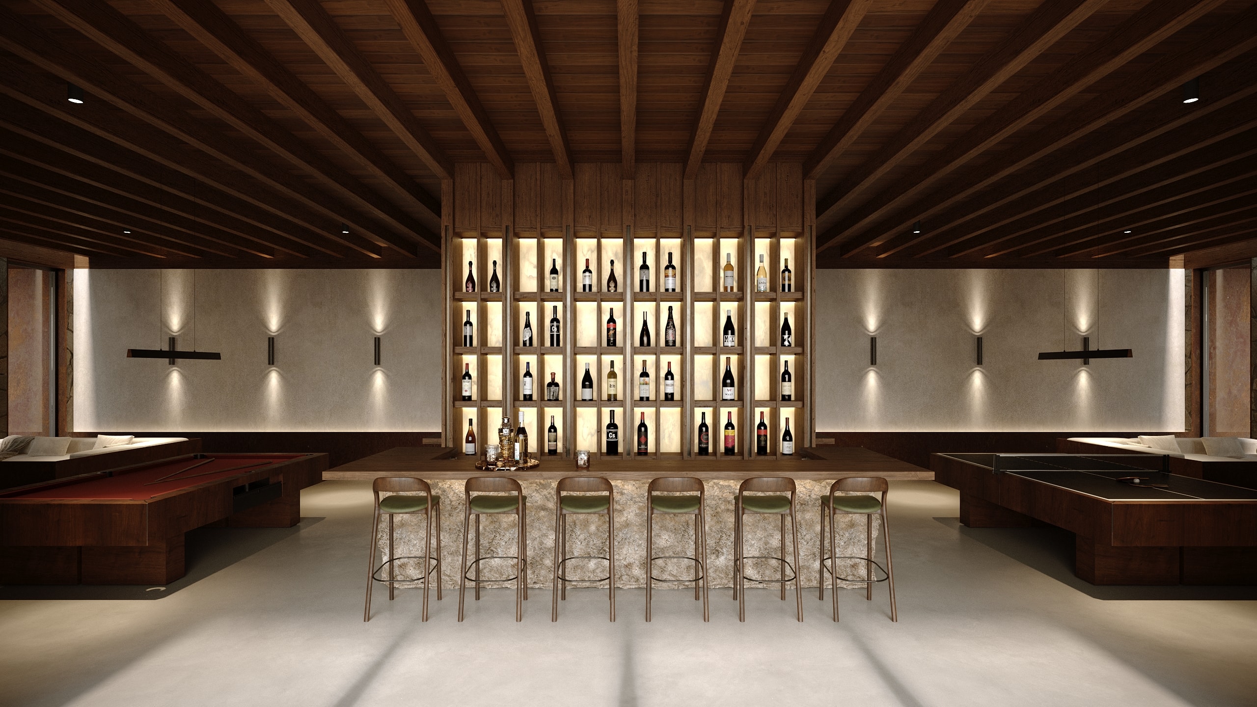 Hospitality atmosphere at Puerta del Lobo