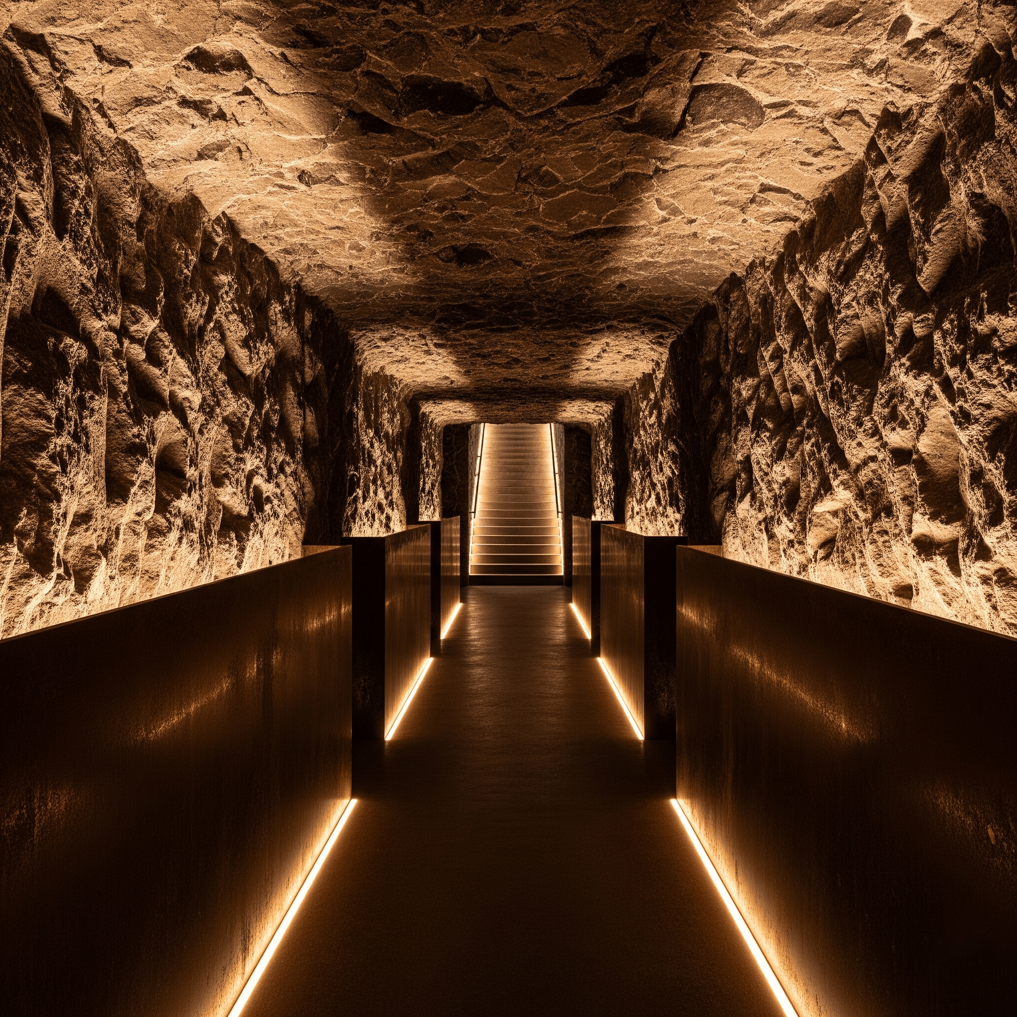 Wine cave at Puerta del Lobo
